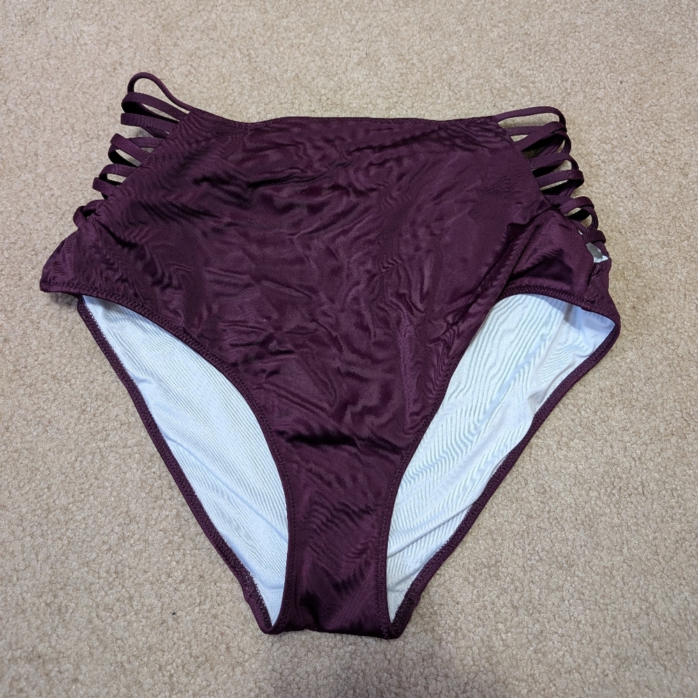 PINK Victoria's Secret Plum Bikini Bottom